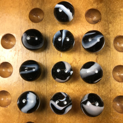 Zebra (retired) ~16mm (5/8") marble
