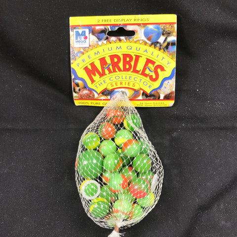 Mega Marbles retired mesh bag of Turtles