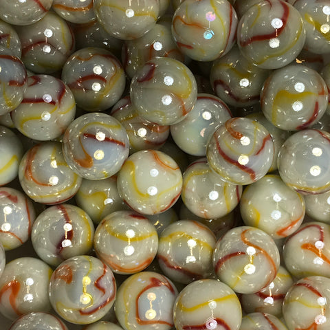Cockatoo marbles RETIRED one inch (25mm)
